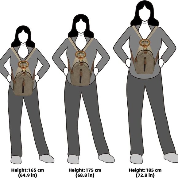 Retro Canvas Sling Bag - Convertible Crossbody Backpack for Outdoor Adventures - Picture 7 of 9